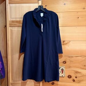 NIC+ZOE Navy Blue Dress